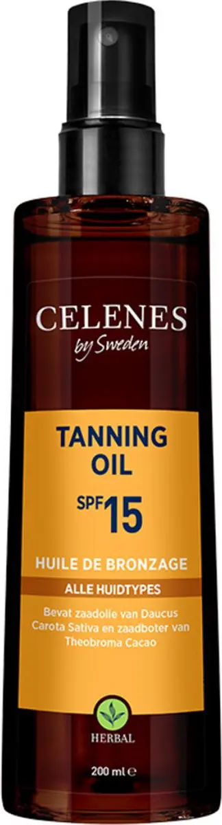 Celenes by Sweden Zonneolie 15 SPF