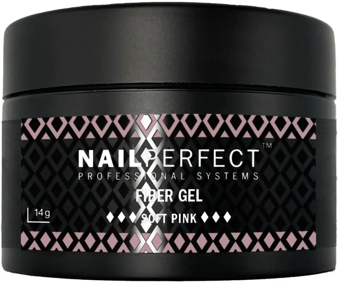NailPerfect Fiber Gel Soft Pink 14g