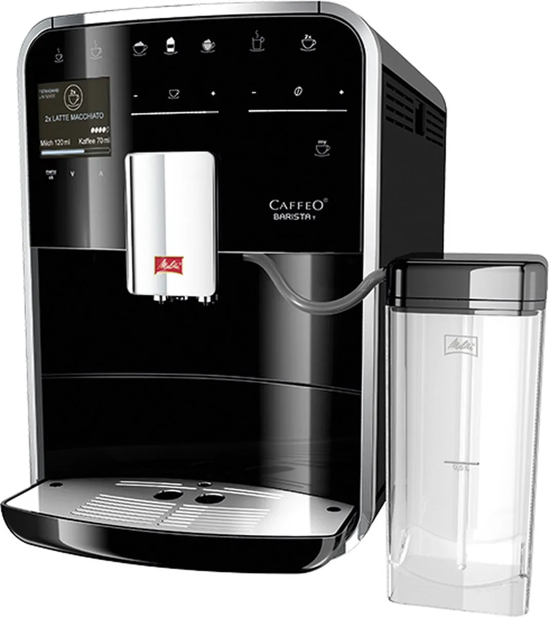 Melitta Barista T F830-002 Volautomatische Espressomachine - Zwart