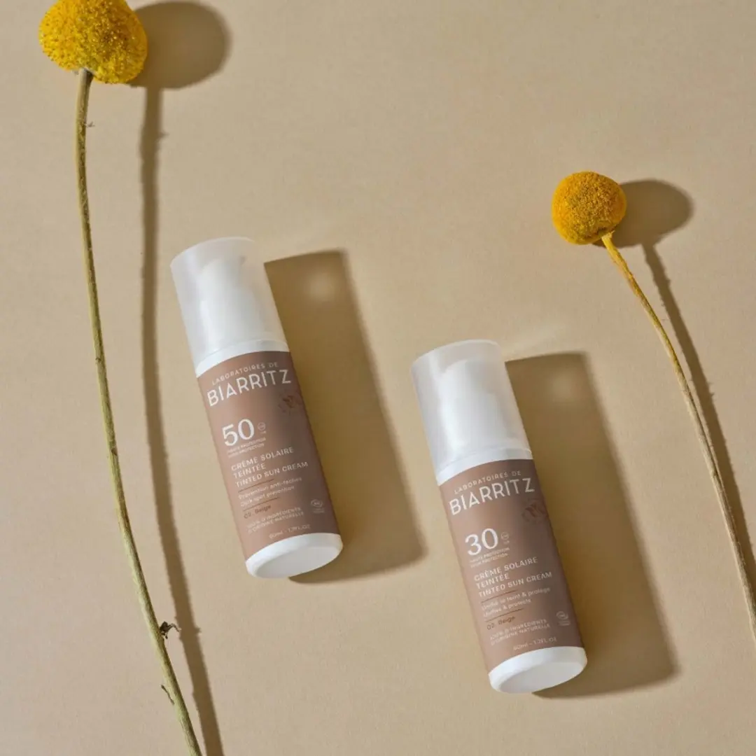 Laboratoires de Biarritz Alga Maris Getinte Zonnebrand SPF50 - 50ml
