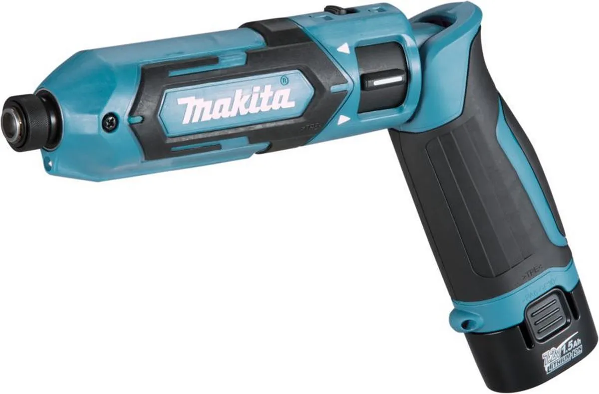 Makita TD022DSE Slagschroevendraaier - 7,2V - 2x 1,5Ah accu
