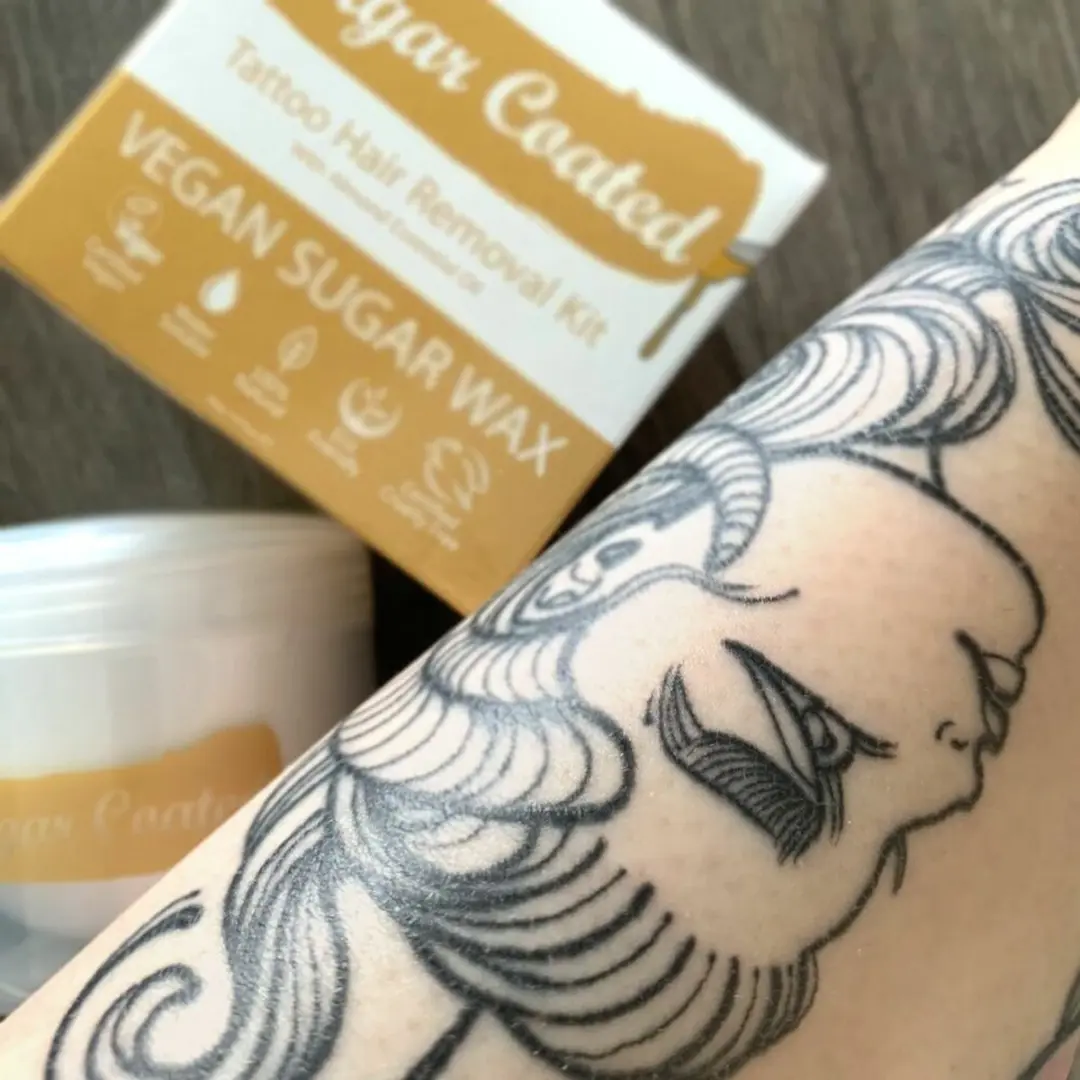 Sugar Coated Tattoo Haarverwijderingskit 200g - Beige