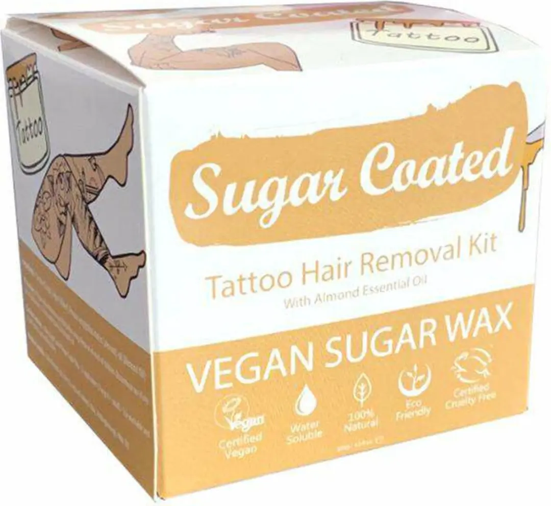 Sugar Coated Tattoo Haarverwijderingskit 200g - Beige