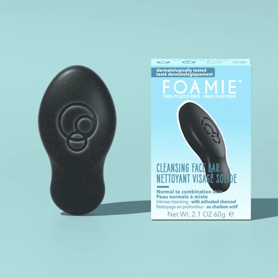 Foamie Cleansing Face Bar Too Coal to Be True - 60ml