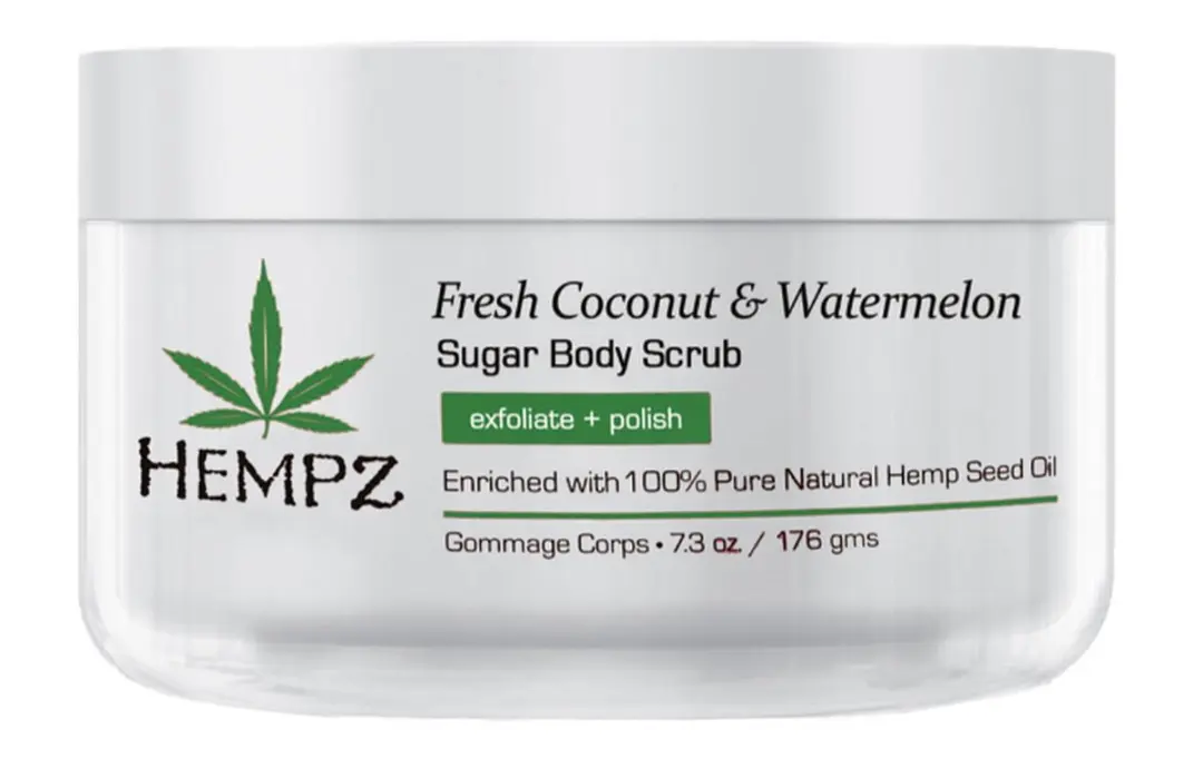 Hempz Fresh Coconut & Watermelon Herbal Sugar Body Scrub 176g