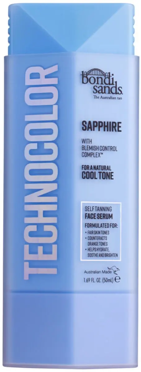 Bondi Sands Technocolor Sapphire Self Tanning Face Serum 50ml