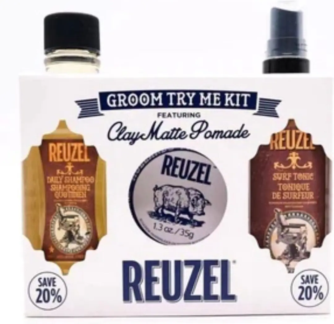 Reuzel Clay Matte Groom Try Me Kit