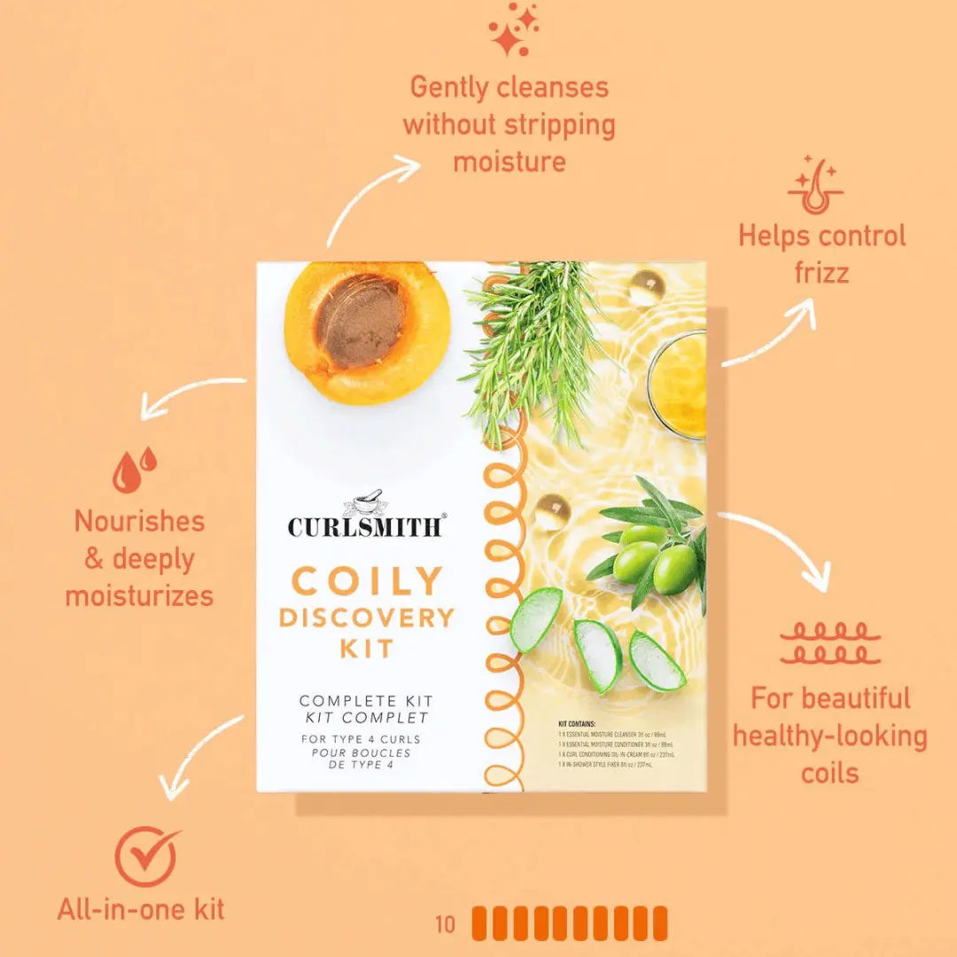 Curlsmith Coily Discovery Kit - 88ml