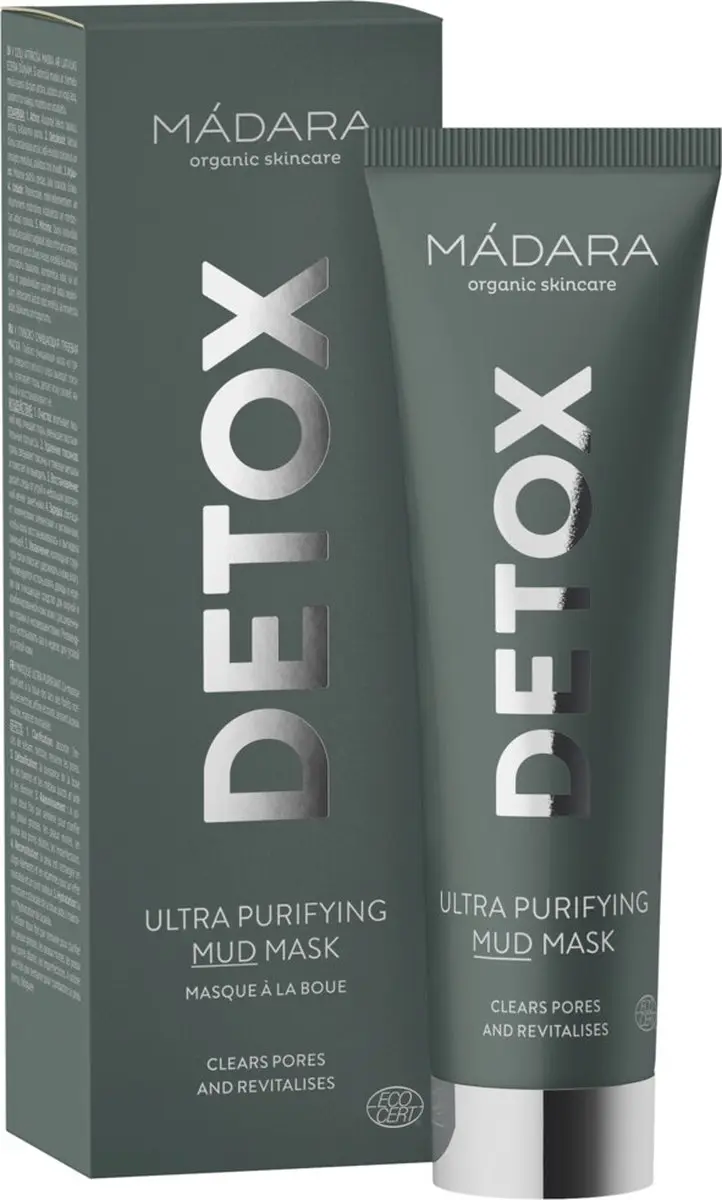 MÁDARA Ultra Purifying Mud Mask 60ml - Grijs