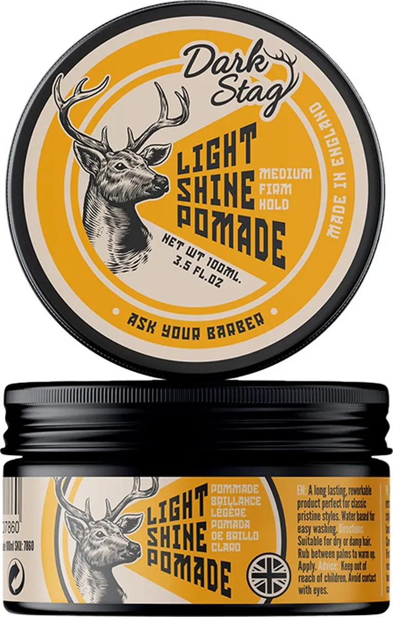 Dark Stag Light Shine Pomade 100ml