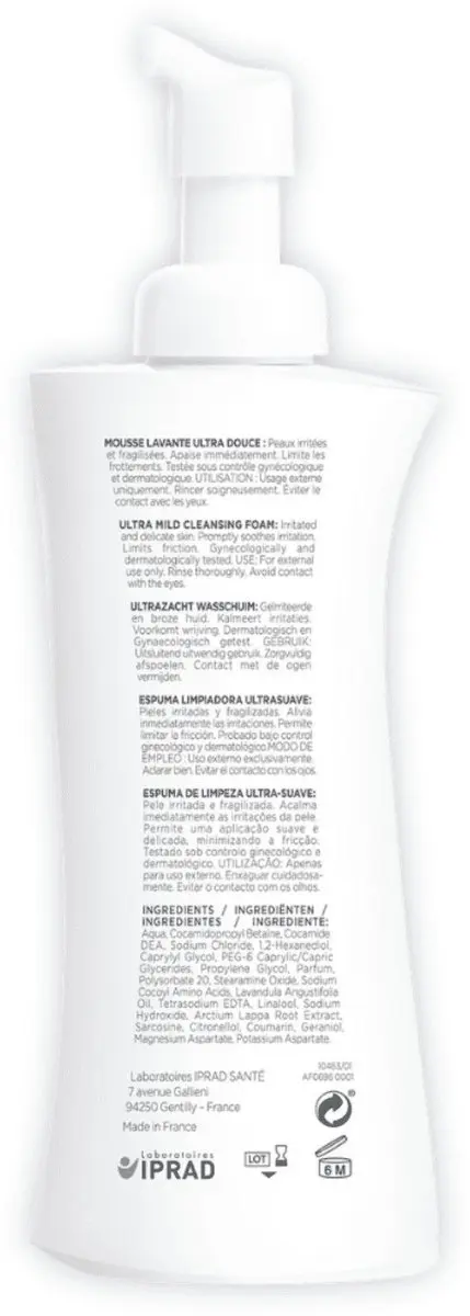 Saforelle Wasschuim Ultrazacht 250ml