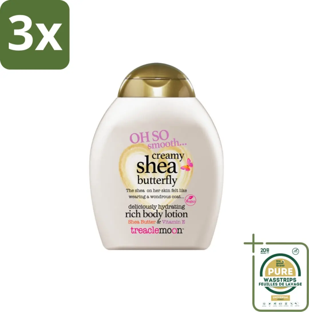 Treaclemoon Creamy Shea Bodylotion 750ml - 3 Stuks