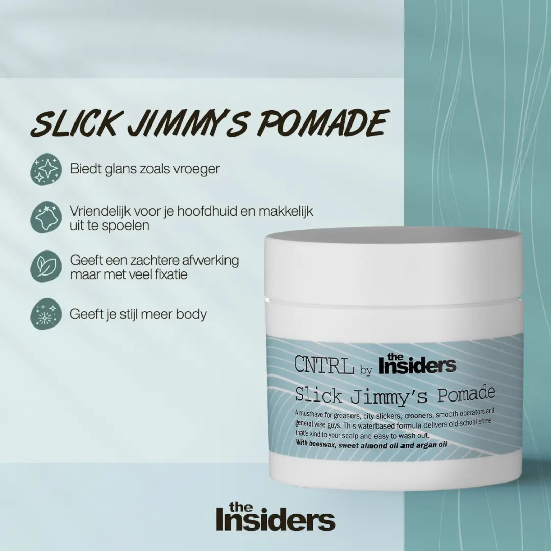 The Insiders CNTRL Slick Jimmy's Pomade 100ml