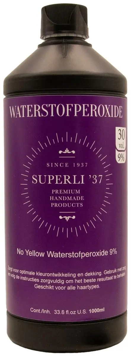 Superli '37 No Yellow Waterstof 9% 1000ml