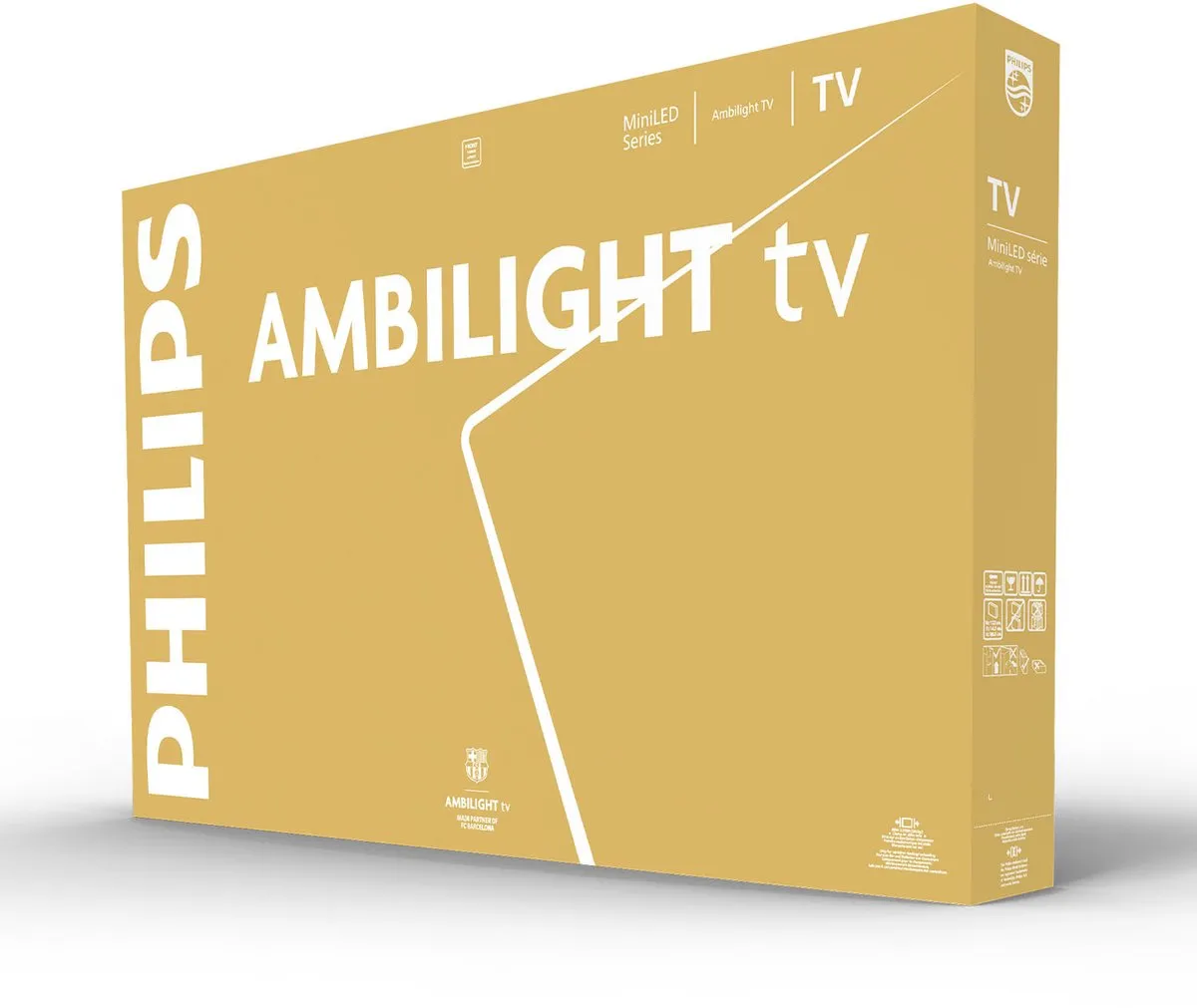 Philips 85MLED910/12 85 inch QD-MiniLED TV - Zwart