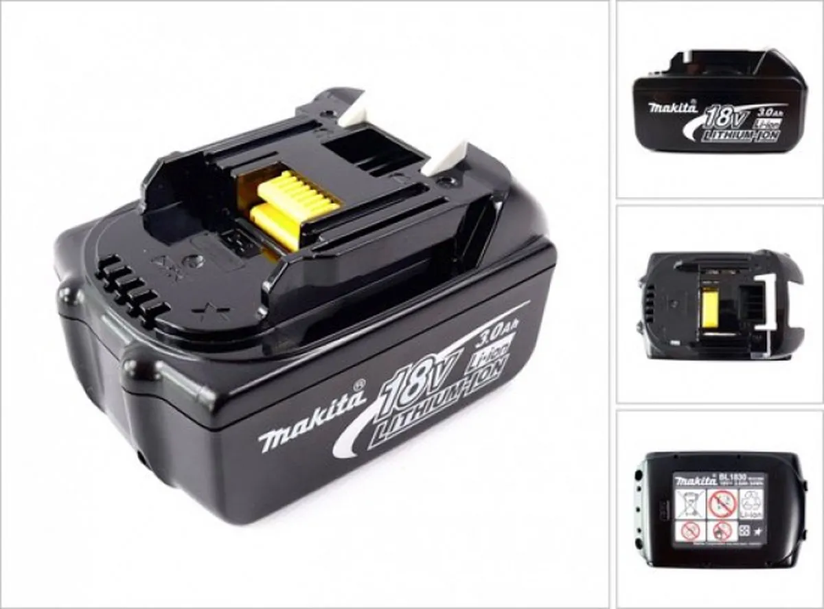 Makita BL1830B Accu 18V 3.0Ah Li-Ion