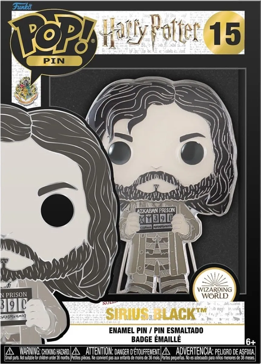 Funko Harry Potter Pin POP! Sirius Black 10cm - Multicolor