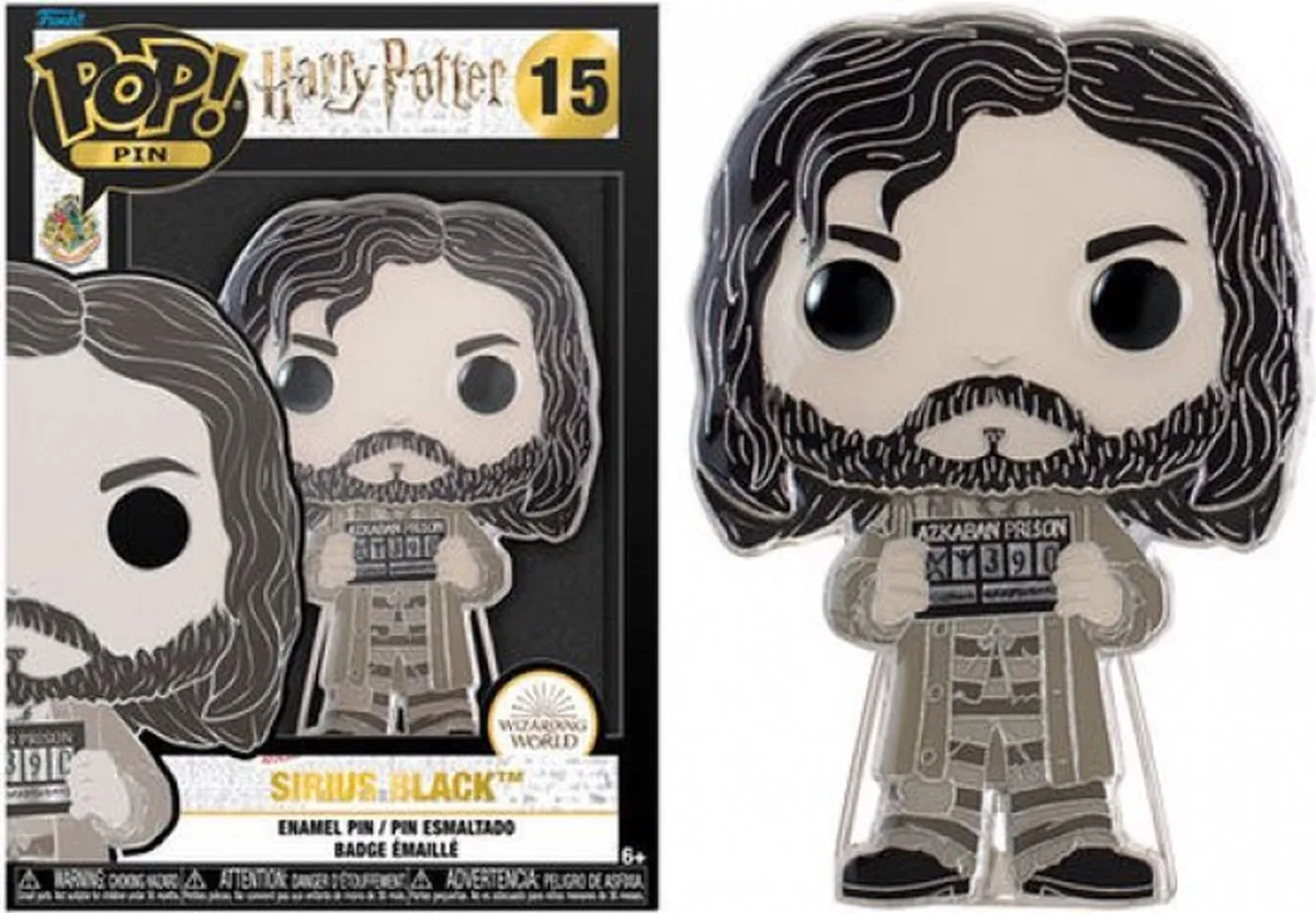 Funko Harry Potter Pin POP! Sirius Black 10cm - Multicolor