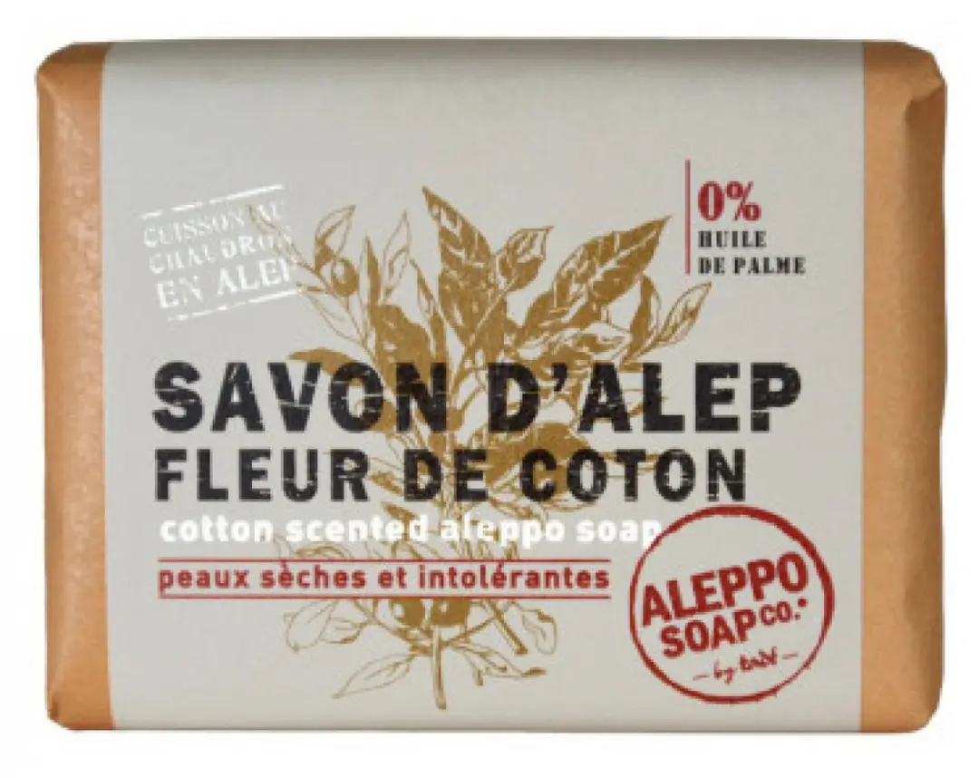 Aleppo Savon d'Alep Katoen 100g