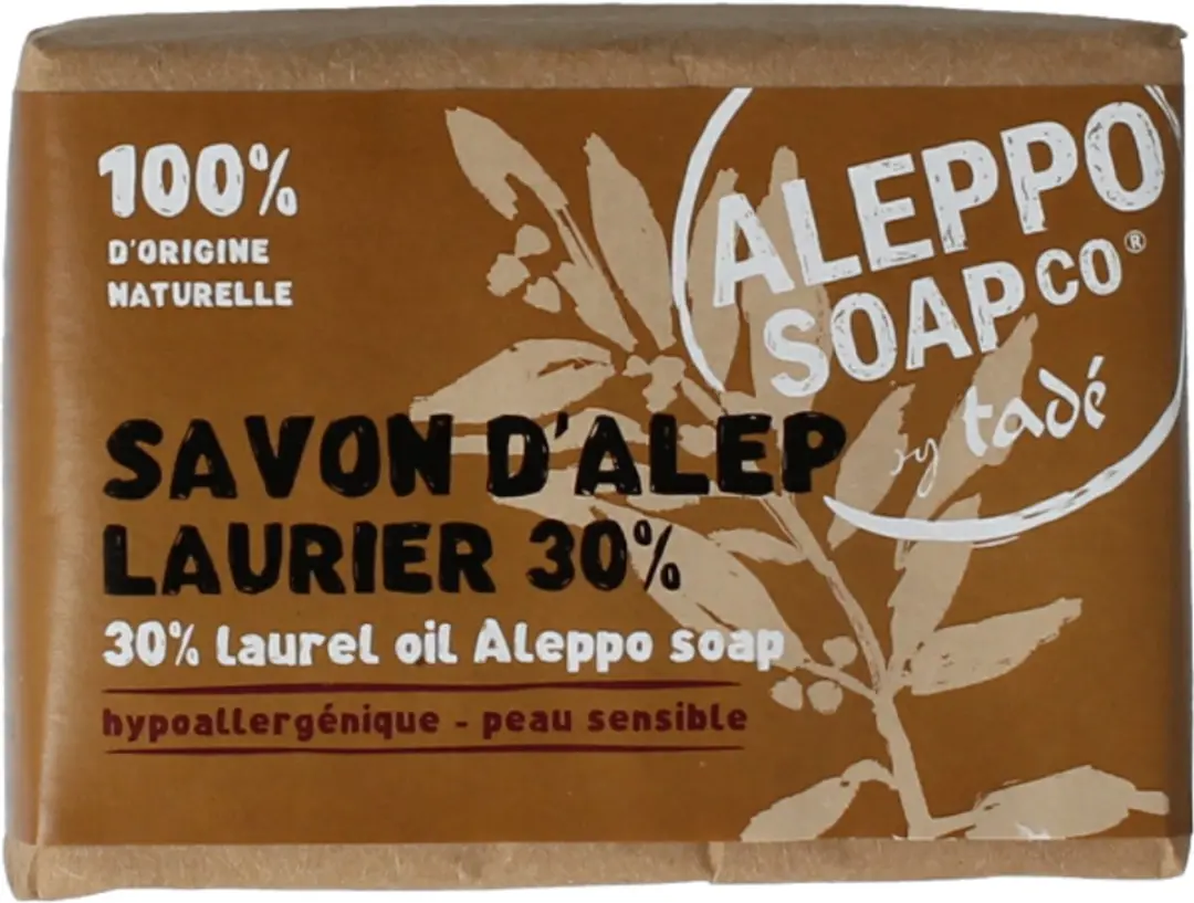 Aleppo Soap Co Aleppo Zeep 30% Laurier 200g