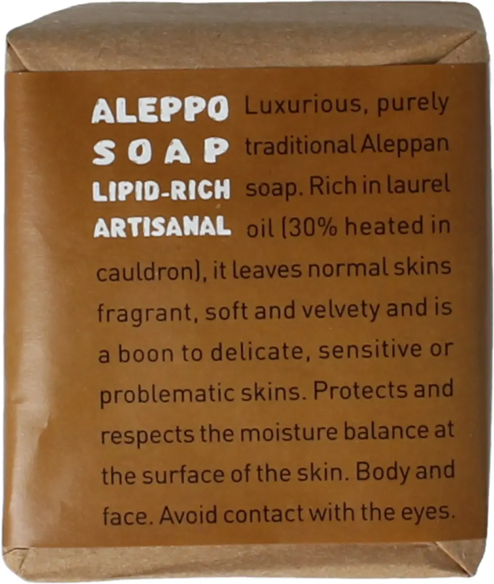 Aleppo Soap Co Aleppo Zeep 30% Laurier 200g