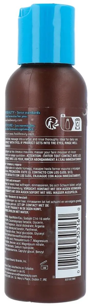 Hask Argan Oil Repairing Shampoo 98ml