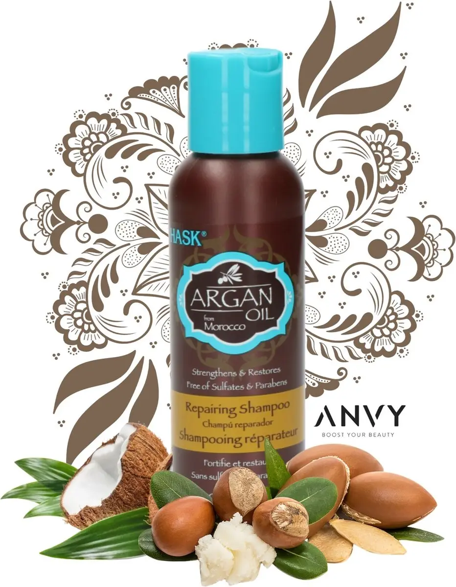 Hask Argan Oil Repairing Shampoo 98ml