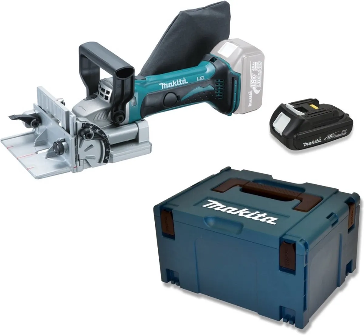 Makita DPJ180Y1J Lamellenfrees 18V - 1x 1.5Ah accu