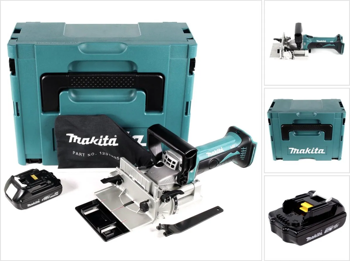 Makita DPJ180Y1J Lamellenfrees 18V - 1x 1.5Ah accu