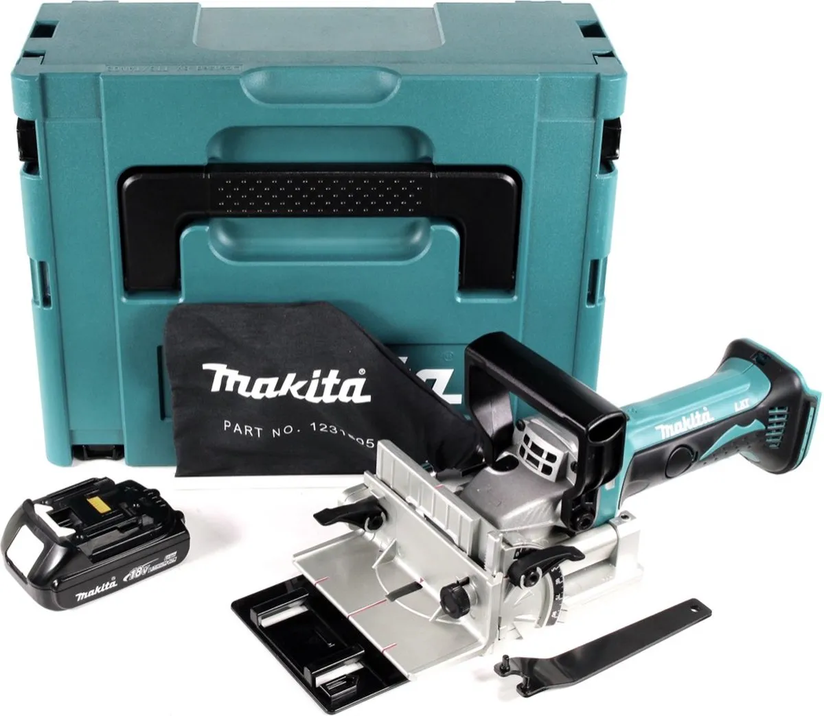 Makita DPJ180Y1J Lamellenfrees 18V - 1x 1.5Ah accu