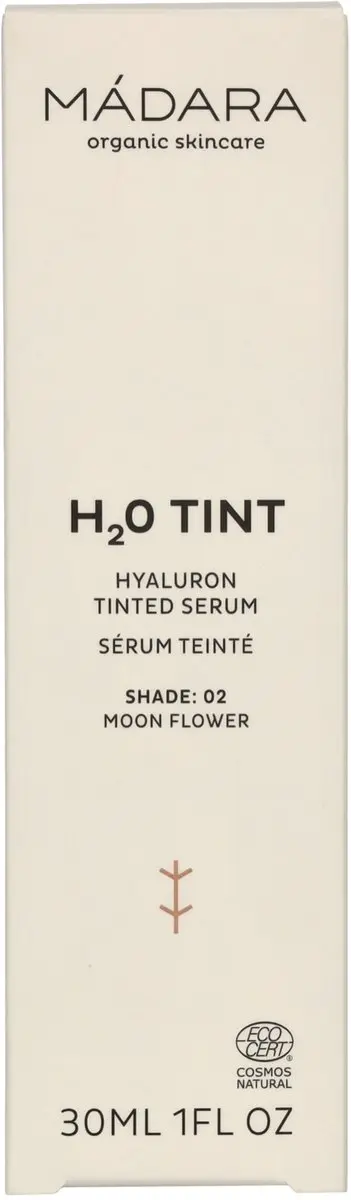 MÁDARA H2O Tint Hyaluron Serum 30ml - Moon Flower