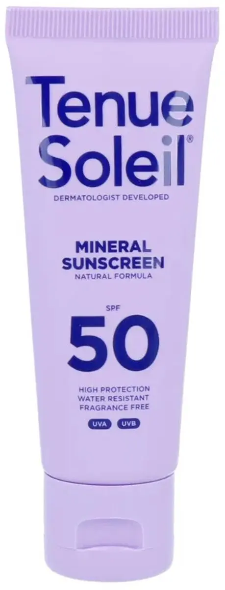 Tenue Soleil Minerale Zonnecrème SPF 50