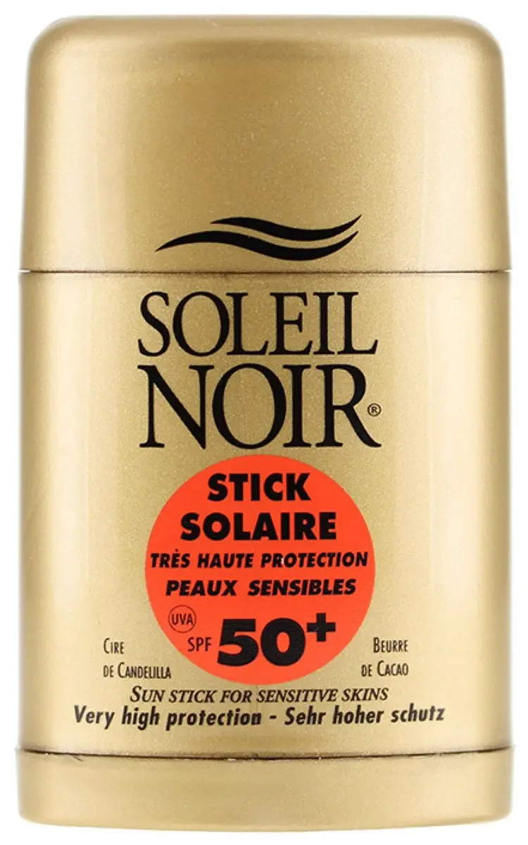 Soleil Noir Sun Stick Gevoelige Zones SPF50 10g