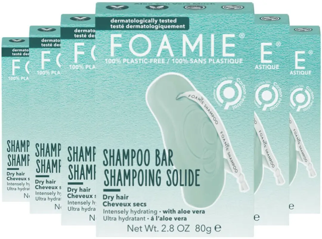 Foamie Shampoo Bar Aloe You Vera Much - 6 Stuks