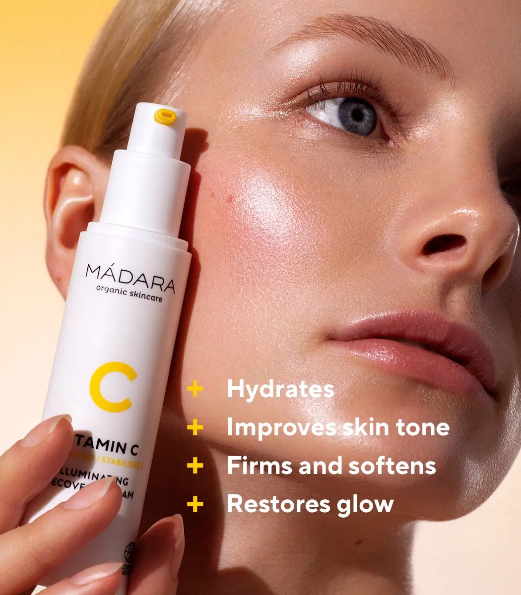 MÁDARA Vitamin C Herstellende Crème 50ml - Hyaluronzuur