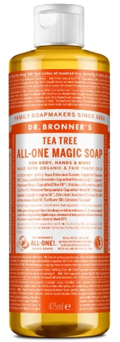 Dr. Bronner's Tea Tree Vloeibare Zeep 475ml