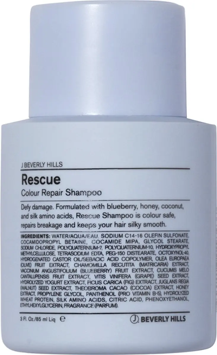 J Beverly Hills Rescue Colour Repair Shampoo 85ml