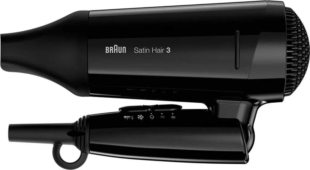 Braun Satin Hair 3 BRHD350E Föhn - 1800W - Zwart