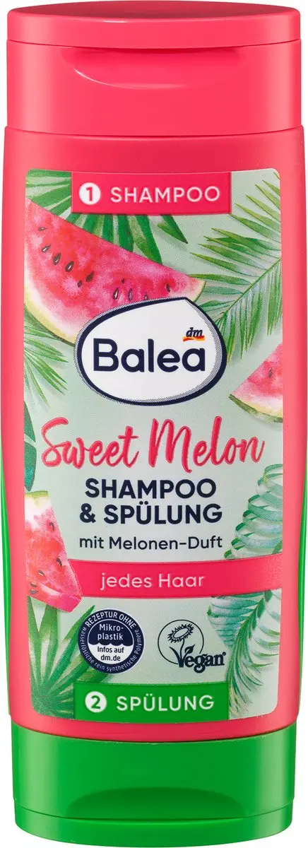 Balea Shampoo & Conditioner Sweet Melon 100ml