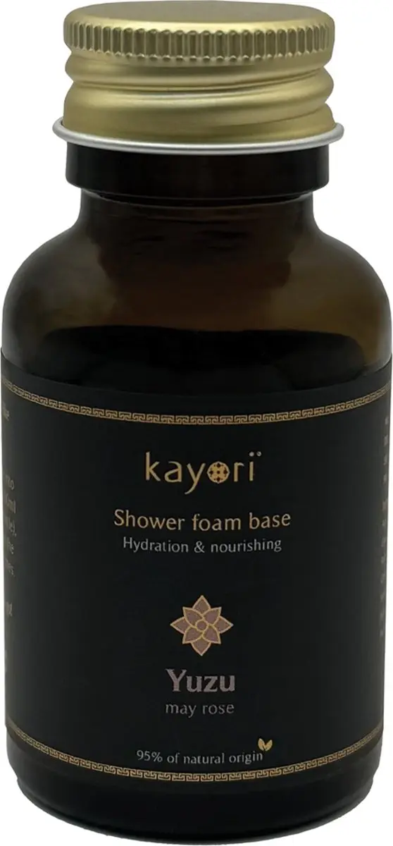 Kayori Lichaamsverzorging Mousse Shower Foam Base Yuzu 50ml