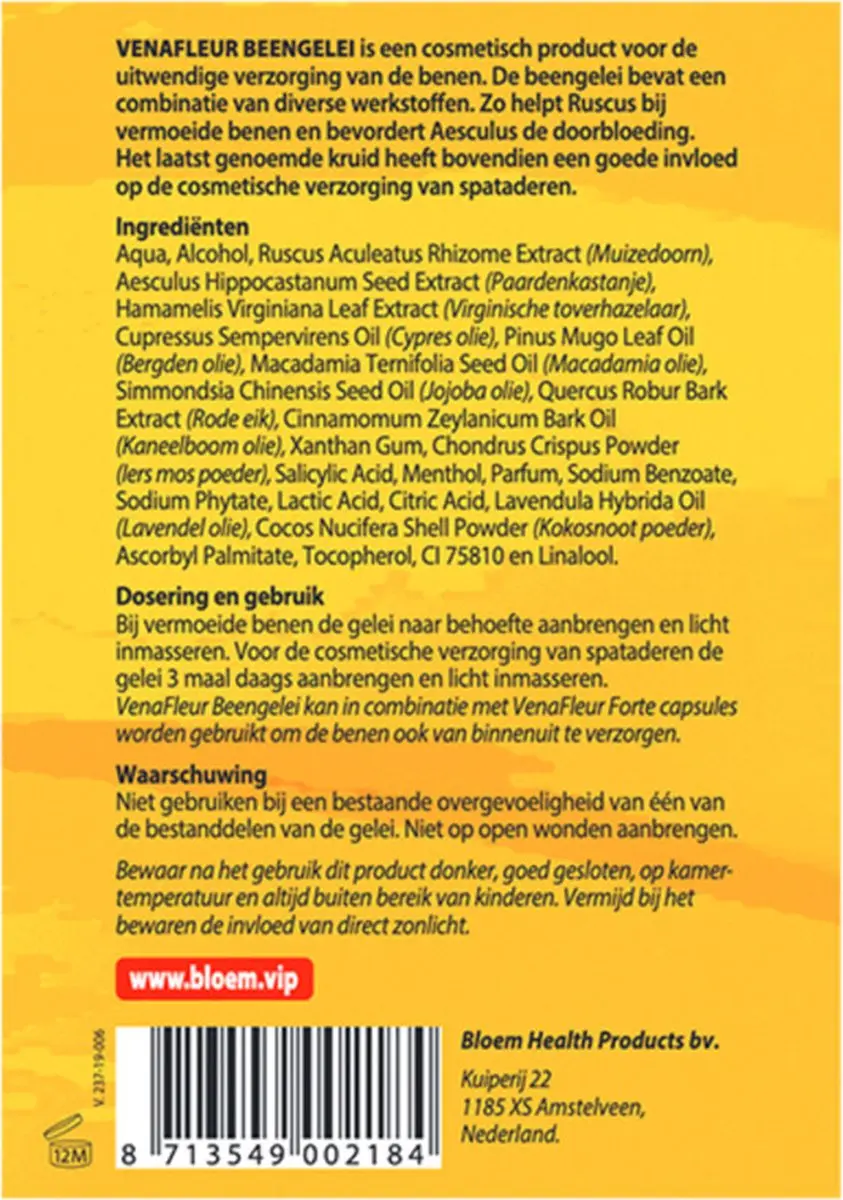 Bloem Venafleur Beengelei 150ml