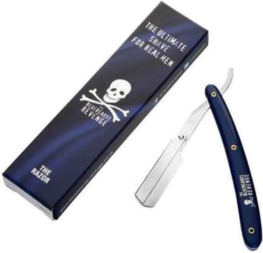 The Bluebeards Revenge Cut-Throat Razor - Blauw - afbeelding 6 van 6
