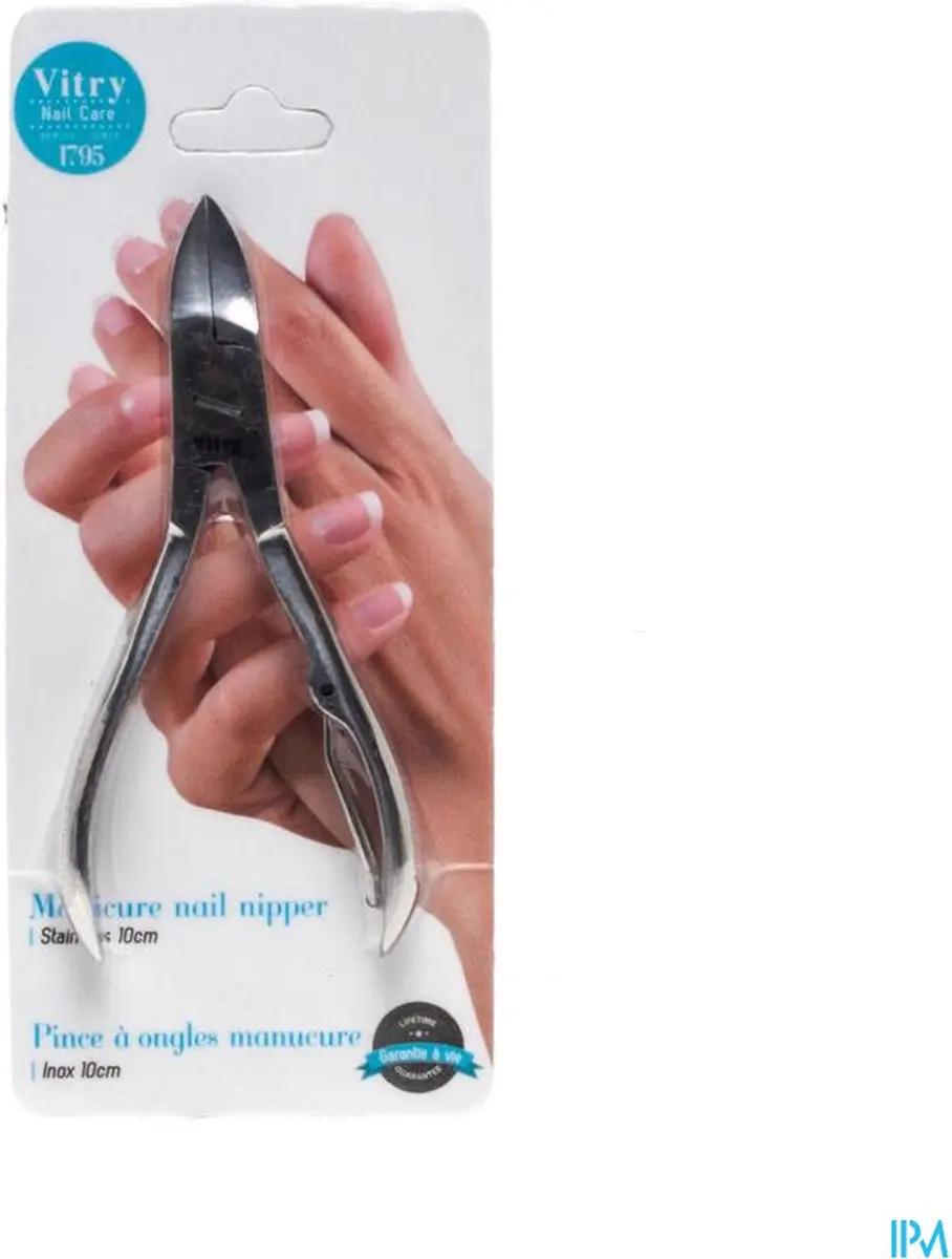 Vitry Classic Pincet Nagels 10cm Inox