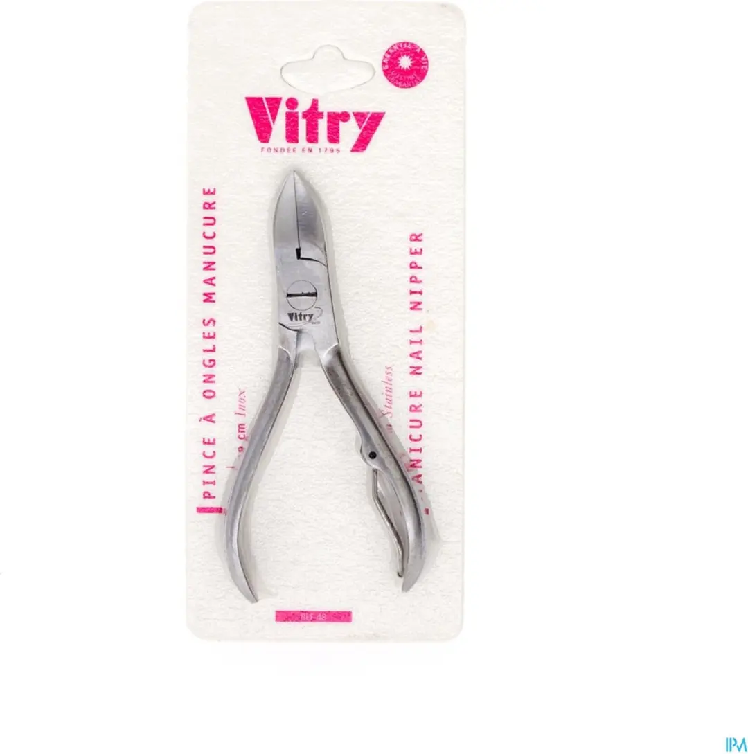 Vitry Classic Pincet Nagels 10cm Inox