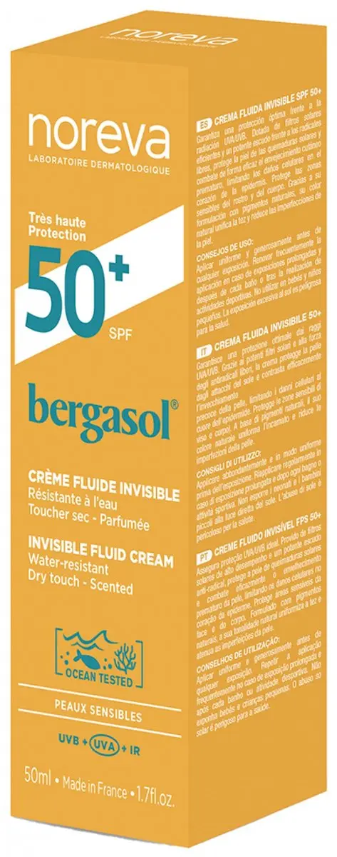 NOREVA Bergasol Expert Crème Fluide SPF50+ 50ml