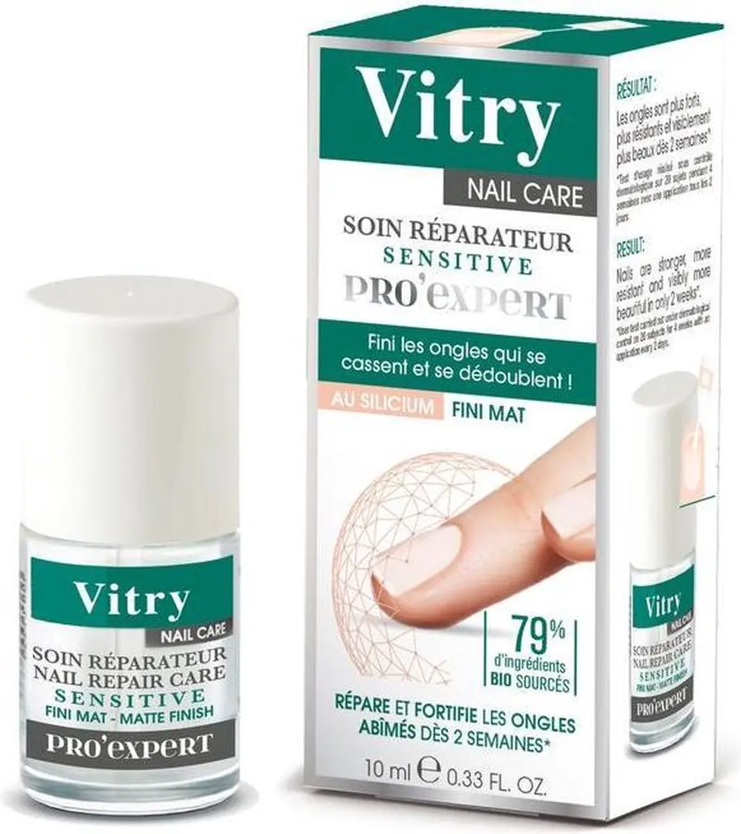 Vitry Nagelherstel Pro Expert Sensitive Matte 10ml