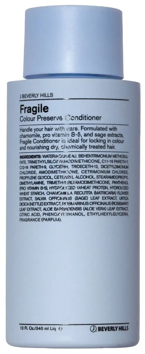 J Beverly Hills Blue Fragile Conditioner 340ml