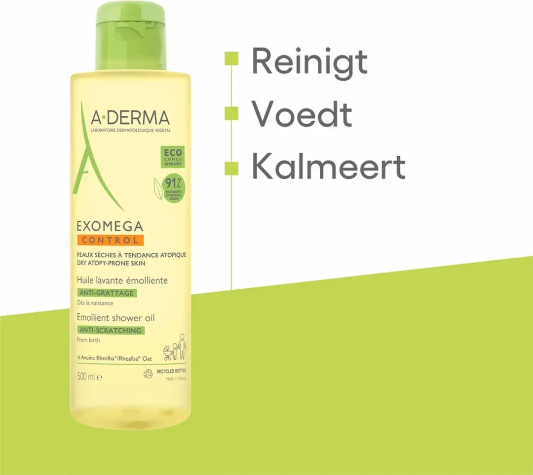 A-Derma Exomega Control Olie Droge Huid 500ml