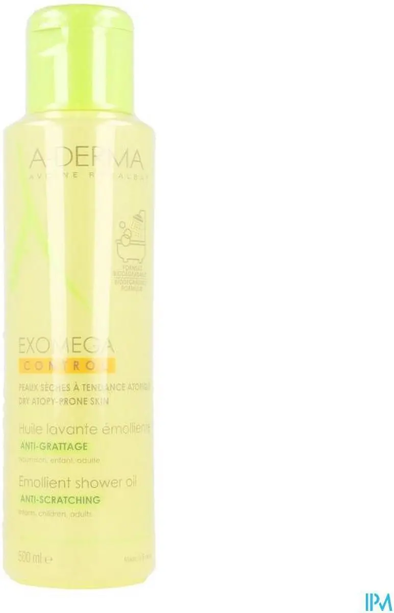 A-Derma Exomega Control Olie Droge Huid 500ml - afbeelding 6 van 6