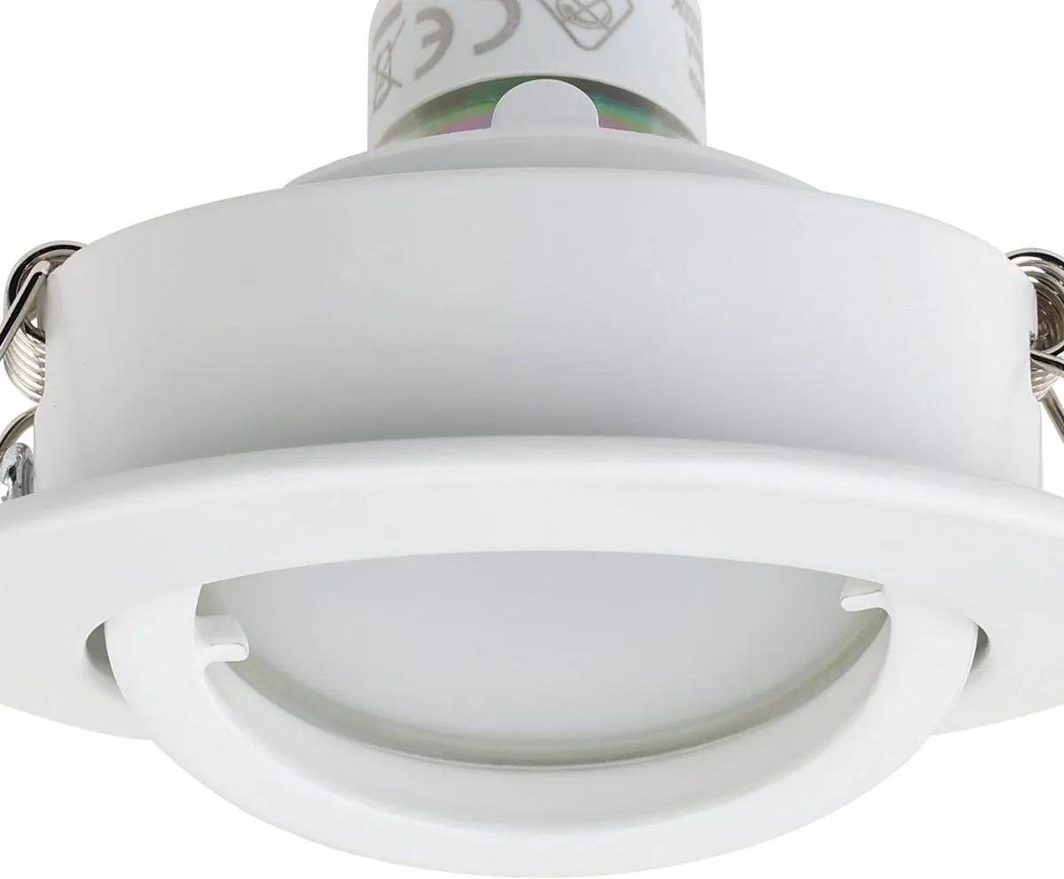 Eglo Tedo LED Inbouwspot 3 Stuks - Ø80mm - Kantelbaar - Wit